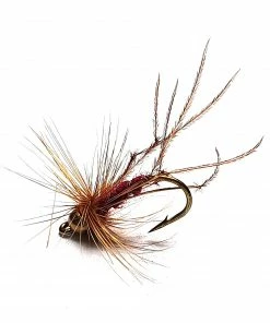 Stillwater Claret Gold Bead Hopper Fly - 1 Dozen