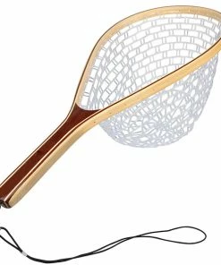 Stillwater Classic Wood Scoop Net with Silicone Ghost Mesh 60x38.5x23cm