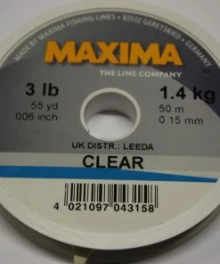 Maxima Clear Monofilament 50m