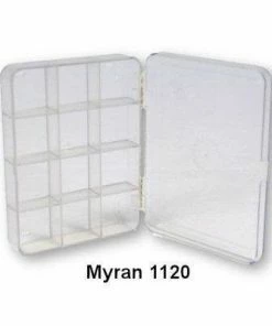 Myran Clear Compartment Boxes -Glasgow Angling clear comp boxes 1120