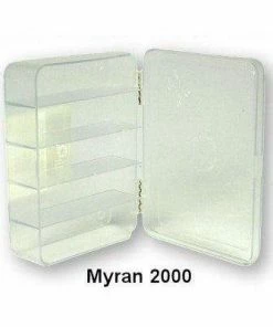Myran Clear Compartment Boxes -Glasgow Angling clear comp boxes 2000