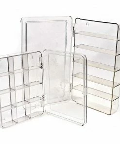 Myran Clear Compartment Boxes