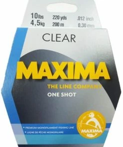 Maxima Clear Monofilament 200m+ Spools