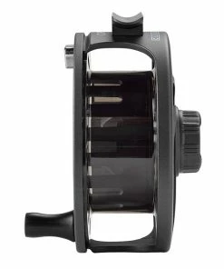 Orvis Clearwater Large Arbour Cassette 5 Orvis Clearwater Large Arbour Cassette -Glasgow Angling clearwater large arbour cassette grey sideview