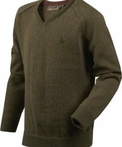 Seeland Clent Kids Pullover Shaded Olive Melange