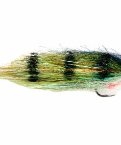 Fulling Mill Clydesdale Green Perch Pike Fly 1/0