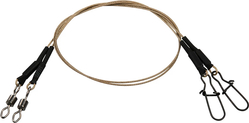 Effzett Coated Core49 Steeltrace Brown 10m 24kg 1 Effzett Coated Core49 Steeltrace Brown 10m 24kg