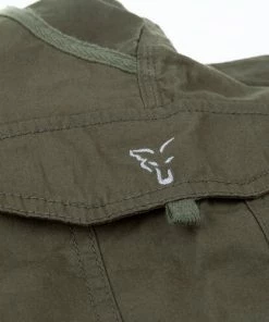 Fox Collection Green Silver Combat Shorts -Glasgow Angling collection combat shorts green silver 7