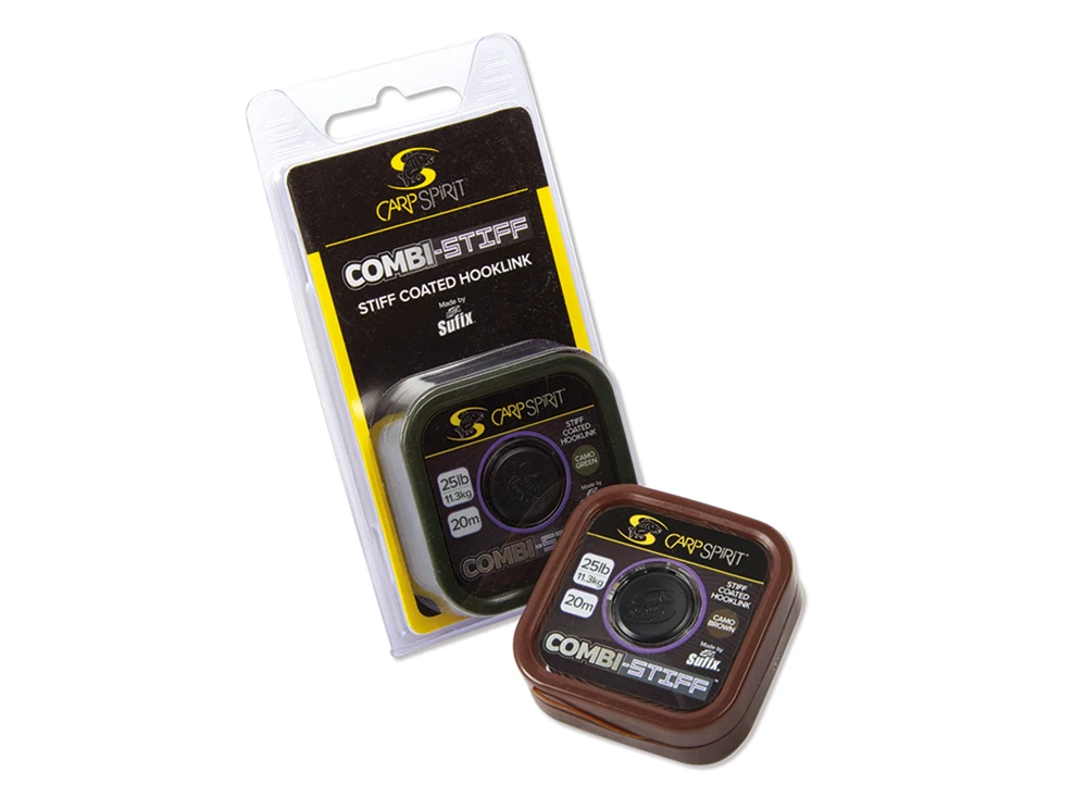 Carp Spirit Combi Stiff Coated Braid Hooklink 20m 1 Carp Spirit Combi Stiff Coated Braid Hooklink 20m