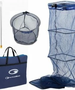 Garbolino Combo Leader Keepnet Rectangular 2m + Netbag + Banckstick + Landing Net