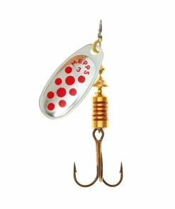 Mepps Comet Decoree Spinner Loose Lure 7 Mepps Comet Decoree Spinner Loose Lure -Glasgow Angling comet decorees silver red