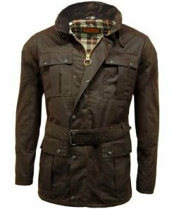 Game Continental Belted Wax Jacket