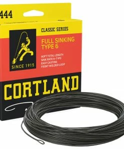 Cortland 444 Sink Type 6 Fly Lines (Dark Brown)