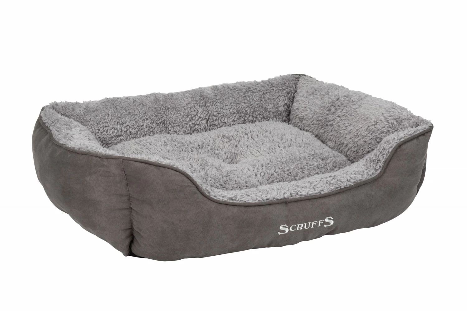 Scruffs Cosy Box Bed Grey 1 Scruffs Cosy Box Bed Grey