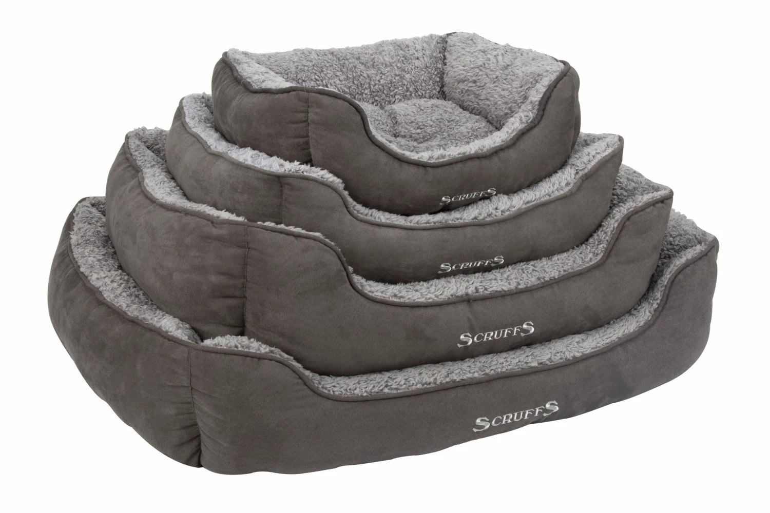 Scruffs Cosy Box Bed Grey 2 Scruffs Cosy Box Bed Grey - Image 2