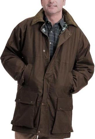 Game Waxed Cotton Padded Jacket 3 Game Waxed Cotton Padded Jacket - Image 3