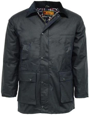 Game Waxed Cotton Padded Jacket 4 Game Waxed Cotton Padded Jacket - Image 4