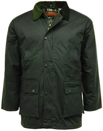 Game Waxed Cotton Padded Jacket 6 Game Waxed Cotton Padded Jacket - Image 6