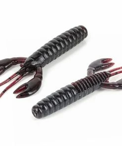 Molix Craw Flex 3in 6pc -Glasgow Angling craw20flex203in20dark red black flake