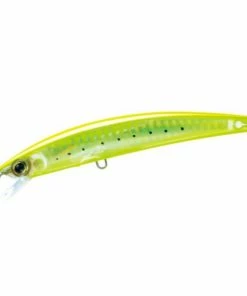 Yo-Zuri Crystal 3D Minnow Floating Lure -Glasgow Angling crystal 3d minnow float chartreuse