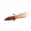 Stillwater Crystal Tail Allies Orange Shrimp Treble - 1 Dozen