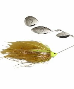 Savage Gear Da' MEGA Bush 55g Spinnerbait 9 Savage Gear Da' MEGA Bush 55g Spinnerbait -Glasgow Angling da mega bush 55g chartreuse yellow