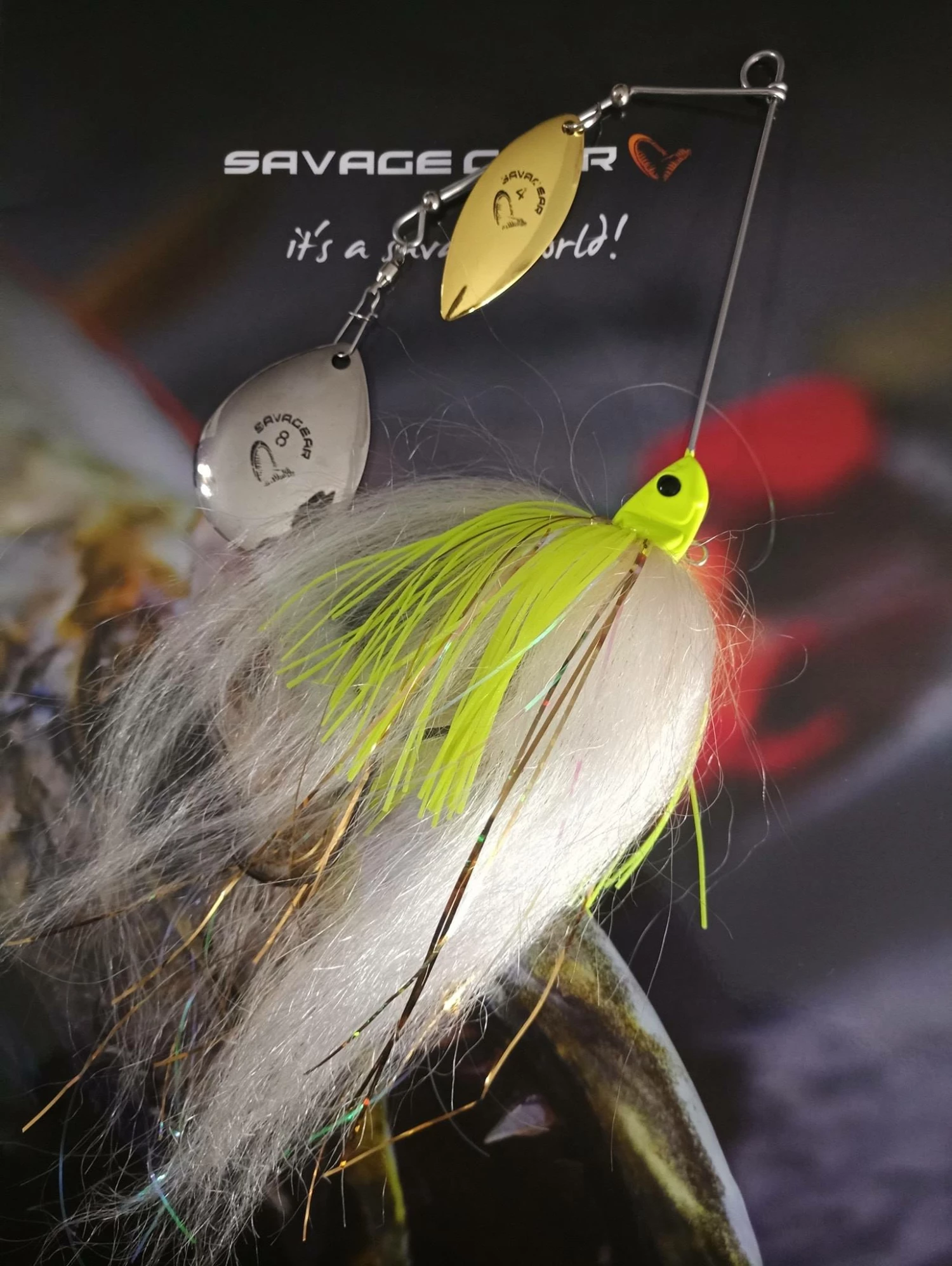 Savage Gear Da' MEGA Bush 55g Spinnerbait 1 Savage Gear Da' MEGA Bush 55g Spinnerbait