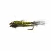 Stillwater Damsel Green Gold Bead- 1 Dozen