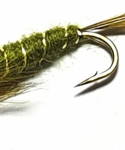 Stillwater Damsel Green Leaded Nymph - 1 Dozen