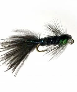Stillwater Damtana Black Weighted Nymph