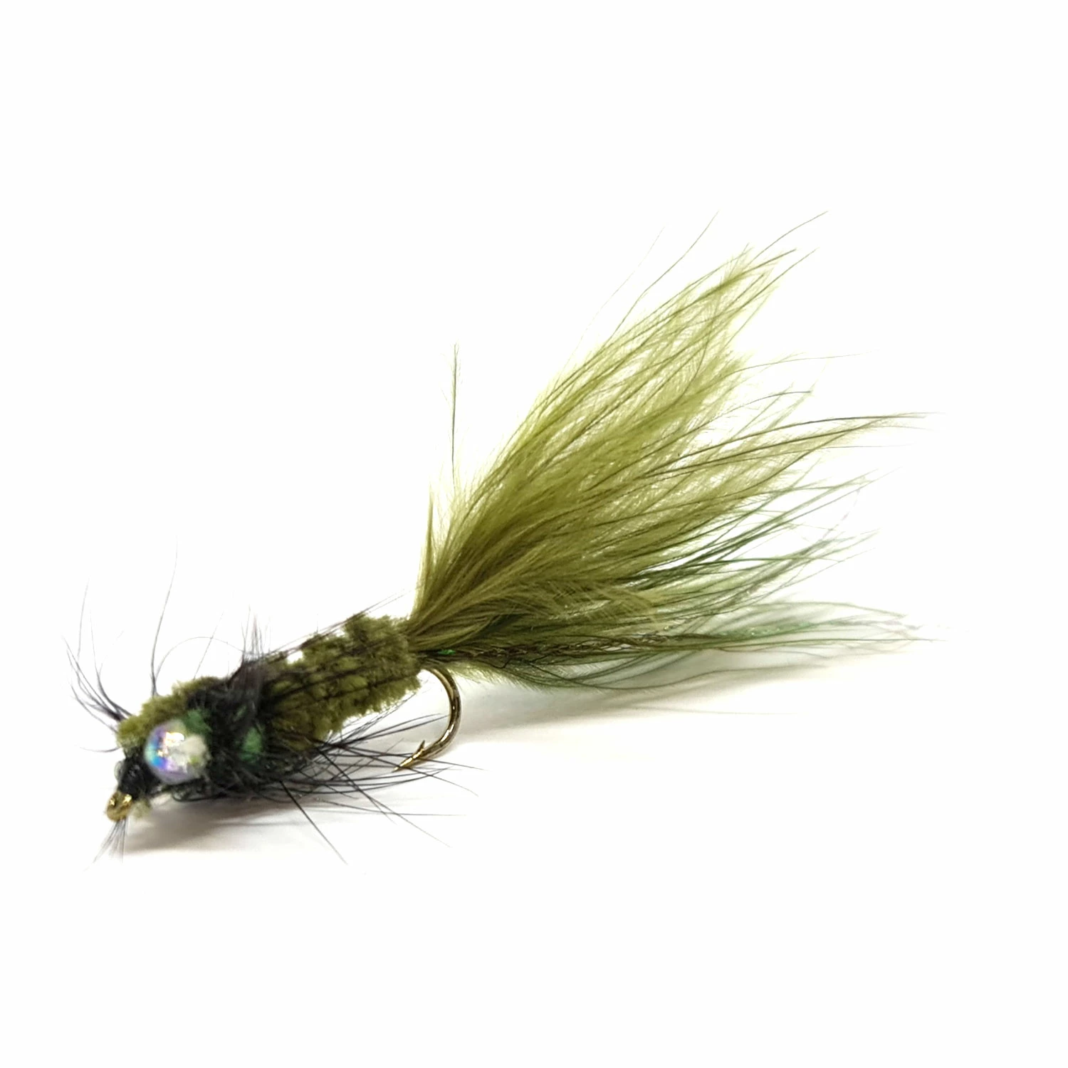 Stillwater Damtana Olive Weighted Nymph - 1 Dozen 1 Stillwater Damtana Olive Weighted Nymph - 1 Dozen