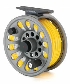 Vision Deep Fly Reel -Glasgow Angling deep grey