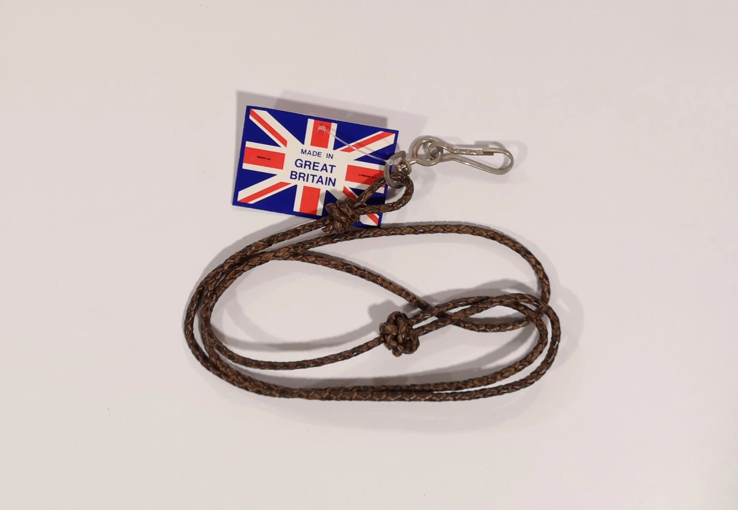 On Point Deluxe Tan Woven Leather Adjustable Lanyard 1 On Point Deluxe Tan Woven Leather Adjustable Lanyard