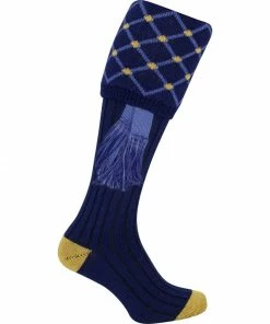 Jack Pyke Diamond Shooting Socks 6 Jack Pyke Diamond Shooting Socks -Glasgow Angling diamond shooting socks navy gold light blue