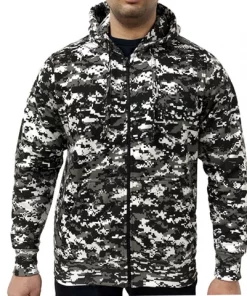 Game Digital Camouflage Zip Hoodie -Glasgow Angling digital camouflage zip hoodie digital20urban