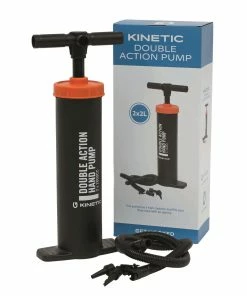 Kinetic Double Action Pump Black/Orange