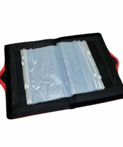 Tronixpro Double Rig Wallet Black -Glasgow Angling double rig wallet open