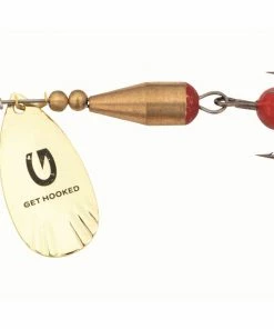 Kinetic Droopy Bladed Lure -Glasgow Angling droopy blade gold