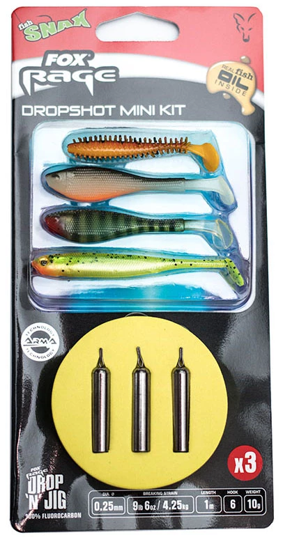 Fox Rage Dropshot Micro Kit 3pc 2 Fox Rage Dropshot Micro Kit 3pc - Image 2