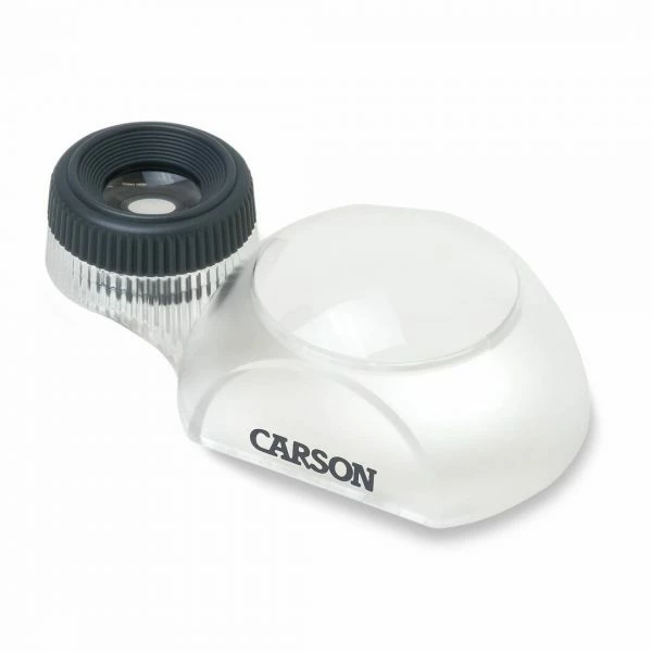Carson DualView 3x Stand Magnifier with 12x Focusing Loupe 1 Carson DualView 3x Stand Magnifier with 12x Focusing Loupe