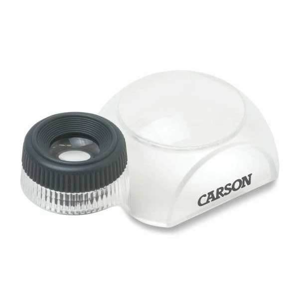 Carson DualView 3x Stand Magnifier with 12x Focusing Loupe 2 Carson DualView 3x Stand Magnifier with 12x Focusing Loupe - Image 2