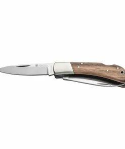 Beretta Duiker Folding Three Blade Knife Walnut/Orange G10 75mm Blade