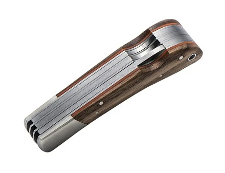 Beretta Duiker Folding Three Blade Knife Walnut/Orange G10 75mm Blade 3 Beretta Duiker Folding Three Blade Knife Walnut/Orange G10 75mm Blade - Image 3