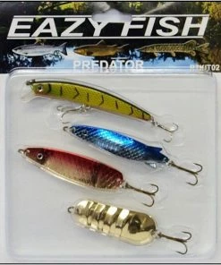 Silverbrook Eazy Fish Pike River Lure Pack -Glasgow Angling eazy fish predator