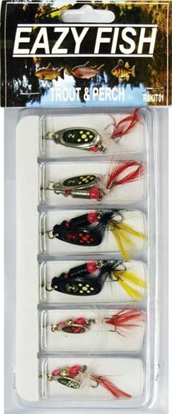 Silverbrook Eazy Fish Trout & Perch Lure Pack 1 Silverbrook Eazy Fish Trout & Perch Lure Pack