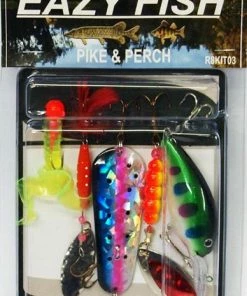 Silverbrook Eazy Fish Pike and Perch Lure Pack