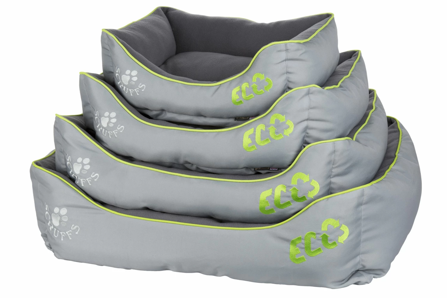 Scruffs ECO Box Bed Grey 1 Scruffs ECO Box Bed Grey