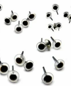 Lureflash Epoxy Stick Eyes -Glasgow Angling epoxy stick eyes silver