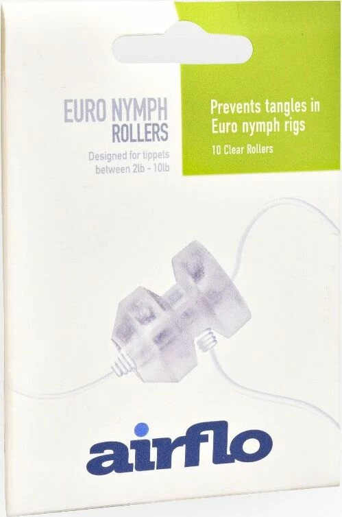 Airflo Euro Nymph Rollers - Clear 10pk 1 Airflo Euro Nymph Rollers - Clear 10pk