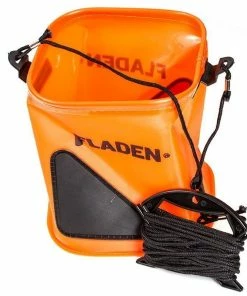 Fladen EVA Orange Collapsible Bucket